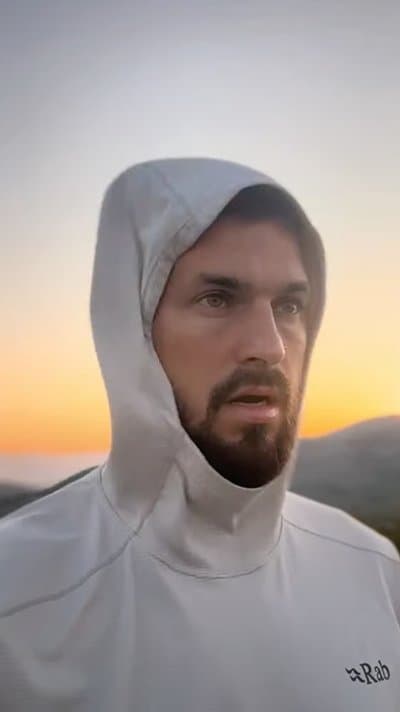 Záběr z treku na Instagramu chodilove